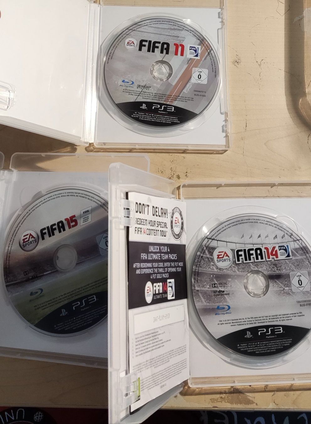 Sony Spiele: Drei Fifas für die PS3 – Gebraucht aus Schongau von Retro_Shop 2