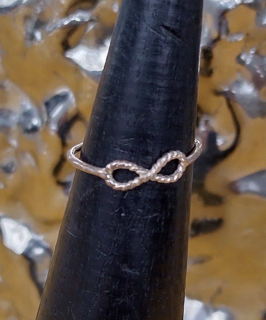 Ringe: ZARTER 925 RING SILBER  - UNENDLICHKEIT - INFINITY – Gebraucht aus Romanshorn von BoutiqueA 2