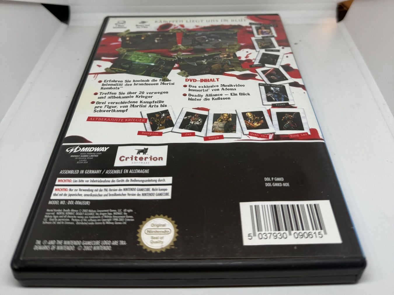 Nintendo Giochi: Mortal Kombat Deadly Alliance Gamecube – Usato da Dietlikon venduto da NESFEVER 1