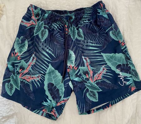 C&A Badehose, Grösse S, mit Blumenmuster, Top Zustand!