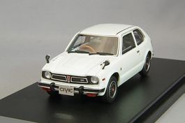 Honda Civic I RS 1974 RHD weiss       1:43 von Hi-Story