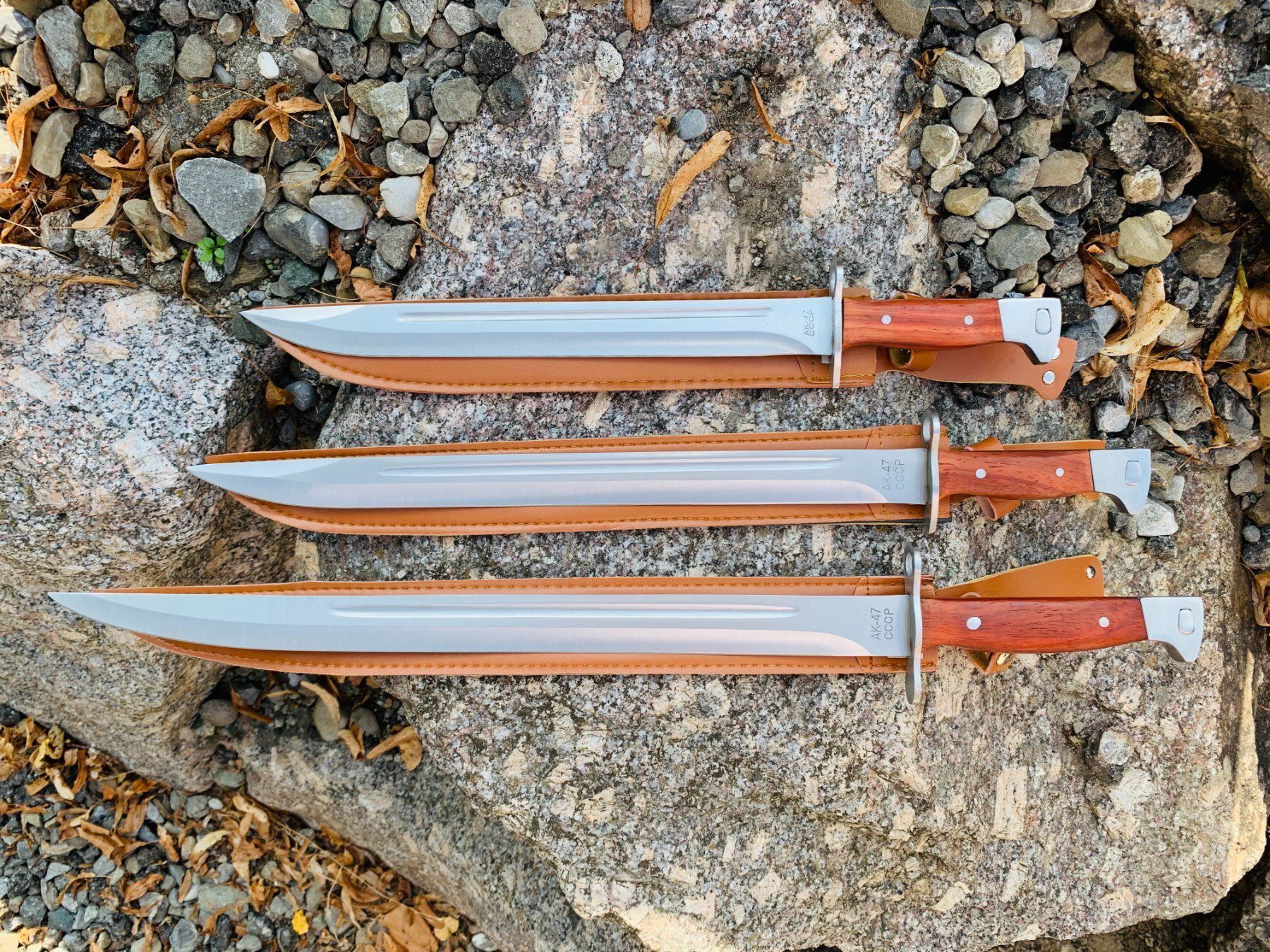Zubehör: 3x TANTO Combat Messer XXL Bundle 60cm – Neu und originalverpackt aus Bergdietikon von shopAgent