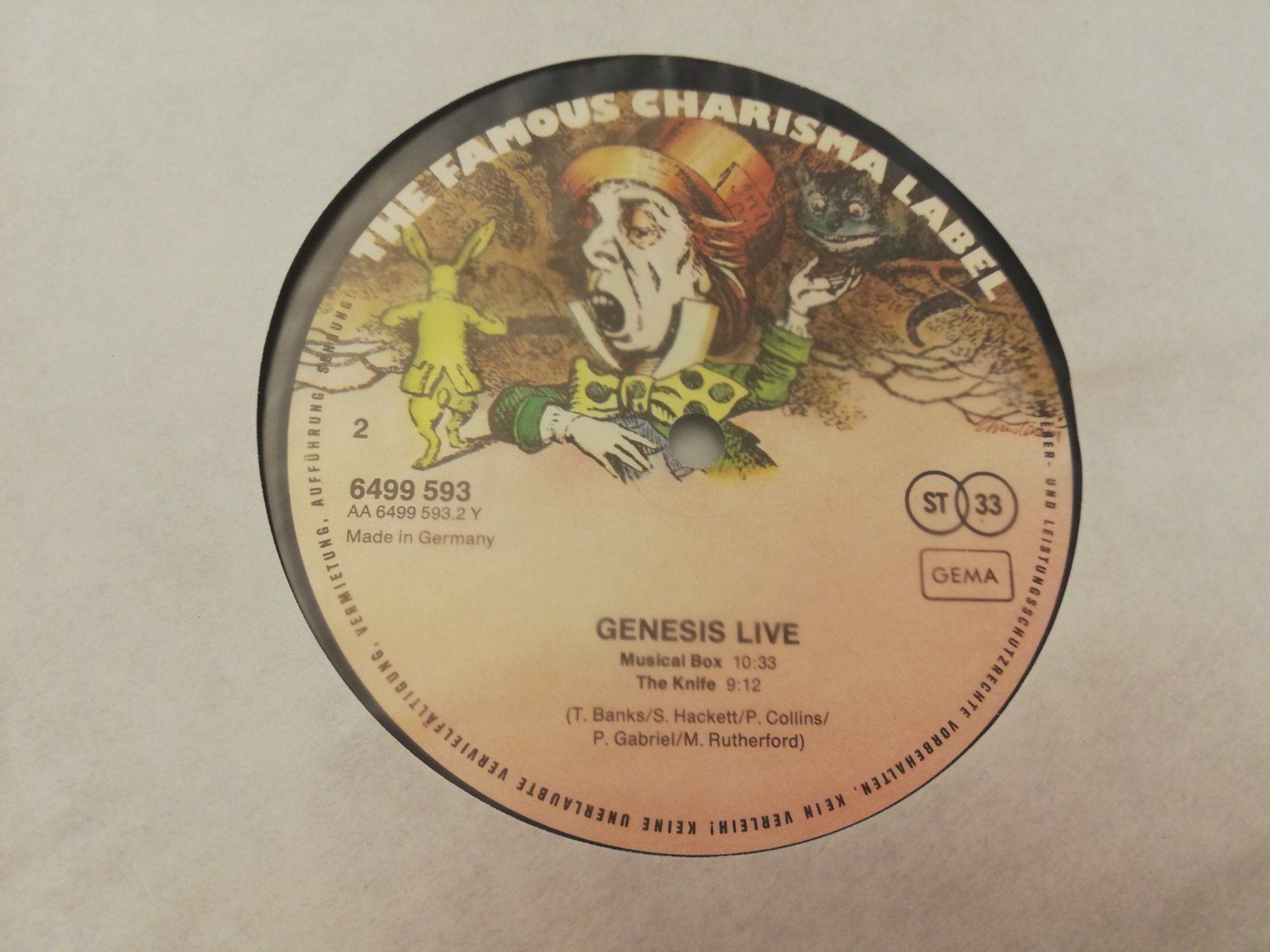 Vinyles: GENESIS - LIVE – D'occasion à Bern par Vinylsound.ch 6