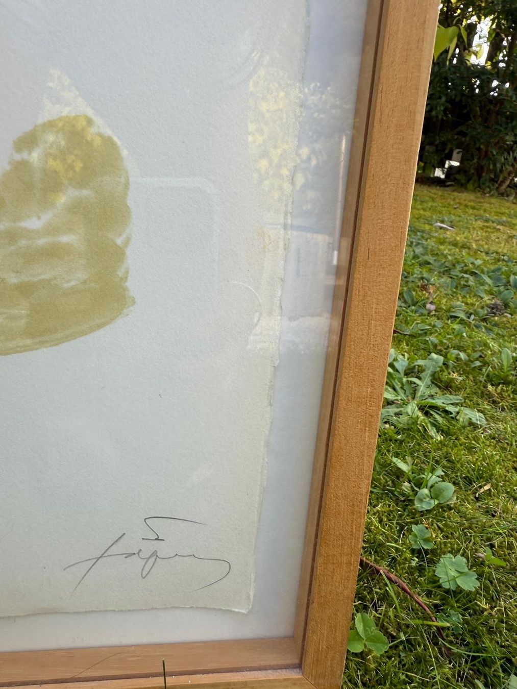 Grafica & Litografie: Antoni Tàpies Initiales Originallitho Nr. 24/100 signiert – Usato da Neunkirch venduto da Ursi7 1