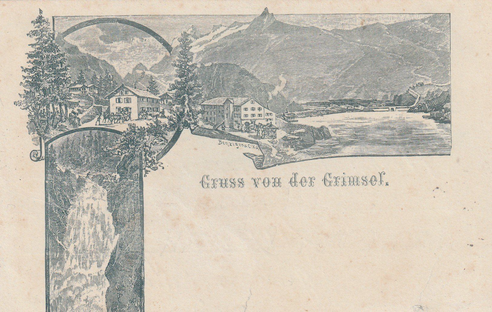 Ansichtskarten: Grimsel Litho – Gebraucht aus Rorschacherberg von fratovi2