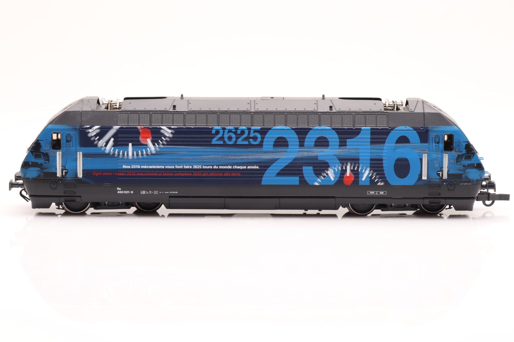 Roco Modelleisenbahnen: Roco SBB Re 460 "Mondaine" DC Digital, H0 – Gebraucht aus Ried (Muotathal) von Modellbahn.swiss 1