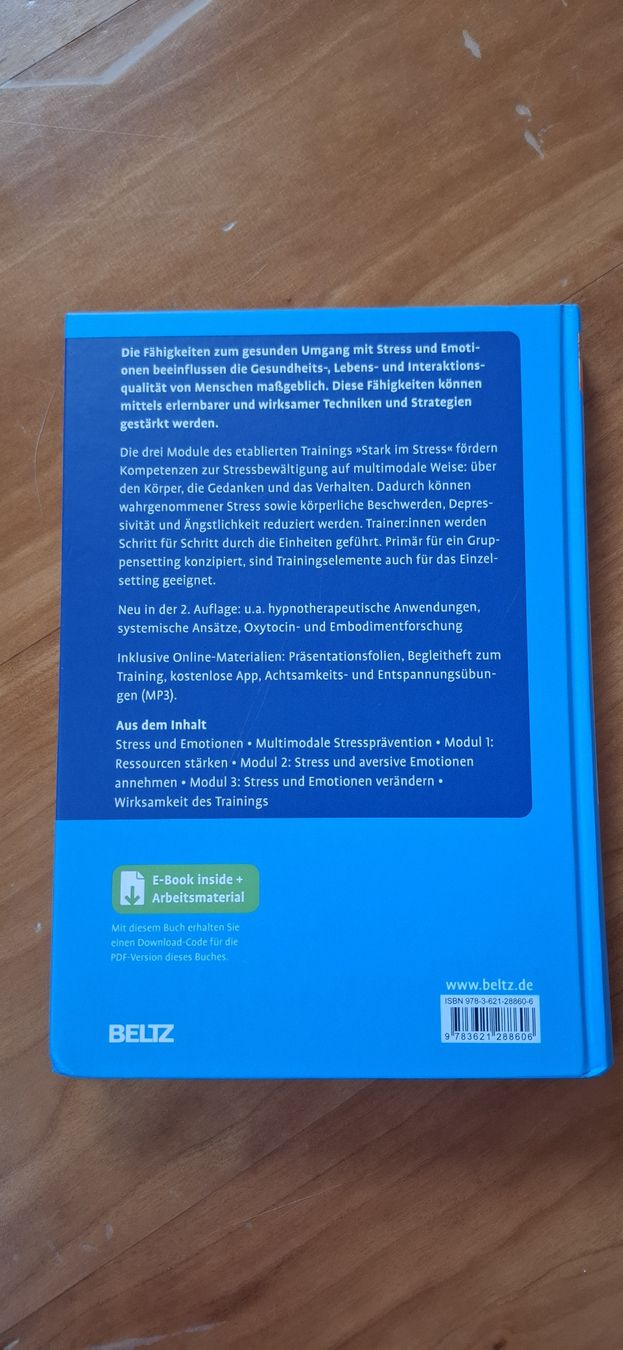 Libri: Buch: Stress- und Emotionsregulation – Nuovo (secondo la descrizione) da Wuppenau venduto da Jaqueline 1