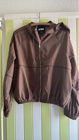 Damen Kapuzenjacke braun Grösse M neu
