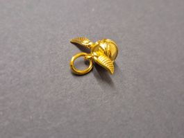 Silber Charm Harry Potter golden snitch +Garantie