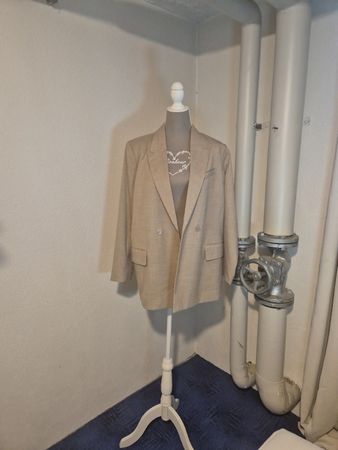 H&M Blazer beige Zweireiher Grösse M guter Zustand