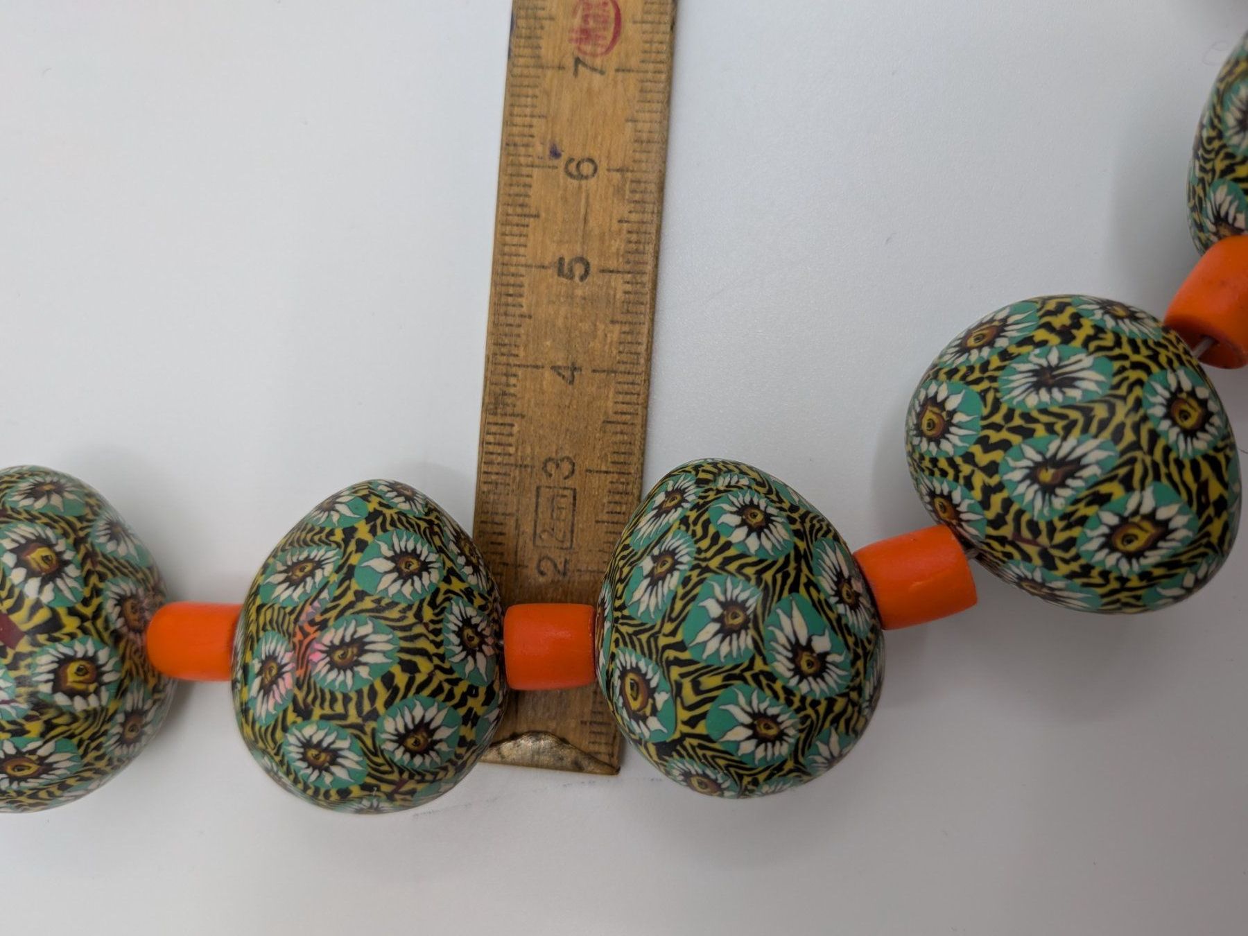 Catenine: Halskette mit Millefiori Muster – Usato da Emmen venduto da magelan 5
