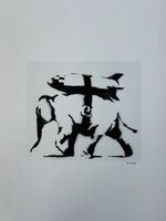 Banksy « Heavy Weaponry » XL VERSION 51/150