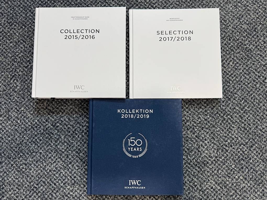 Documenti: Drei IWC Kataloge – Usato da Wettswil venduto da ZmZmZ