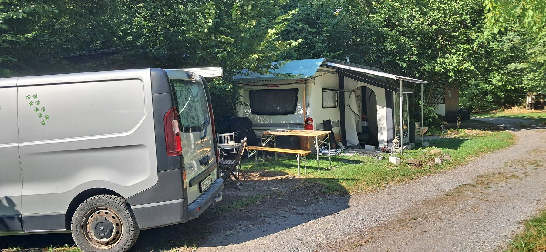 Camping Fahrzeuge: wohnwage mit festplatz – Gebraucht aus Roggwil BE von Passoa4