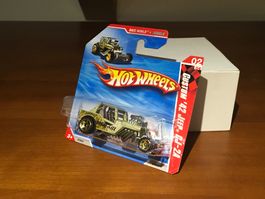 Custom 42’ Jeep 1/64 Hot Wheels 2010 HW Race World Jungle