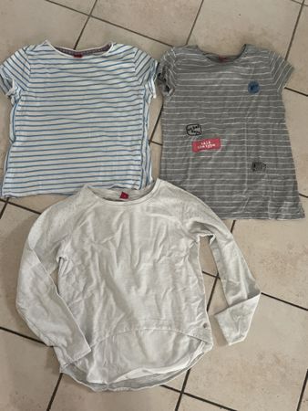 3 Mädchen Sweatshirt /T-Shirts Gr. 164 s.Oliver Strass
