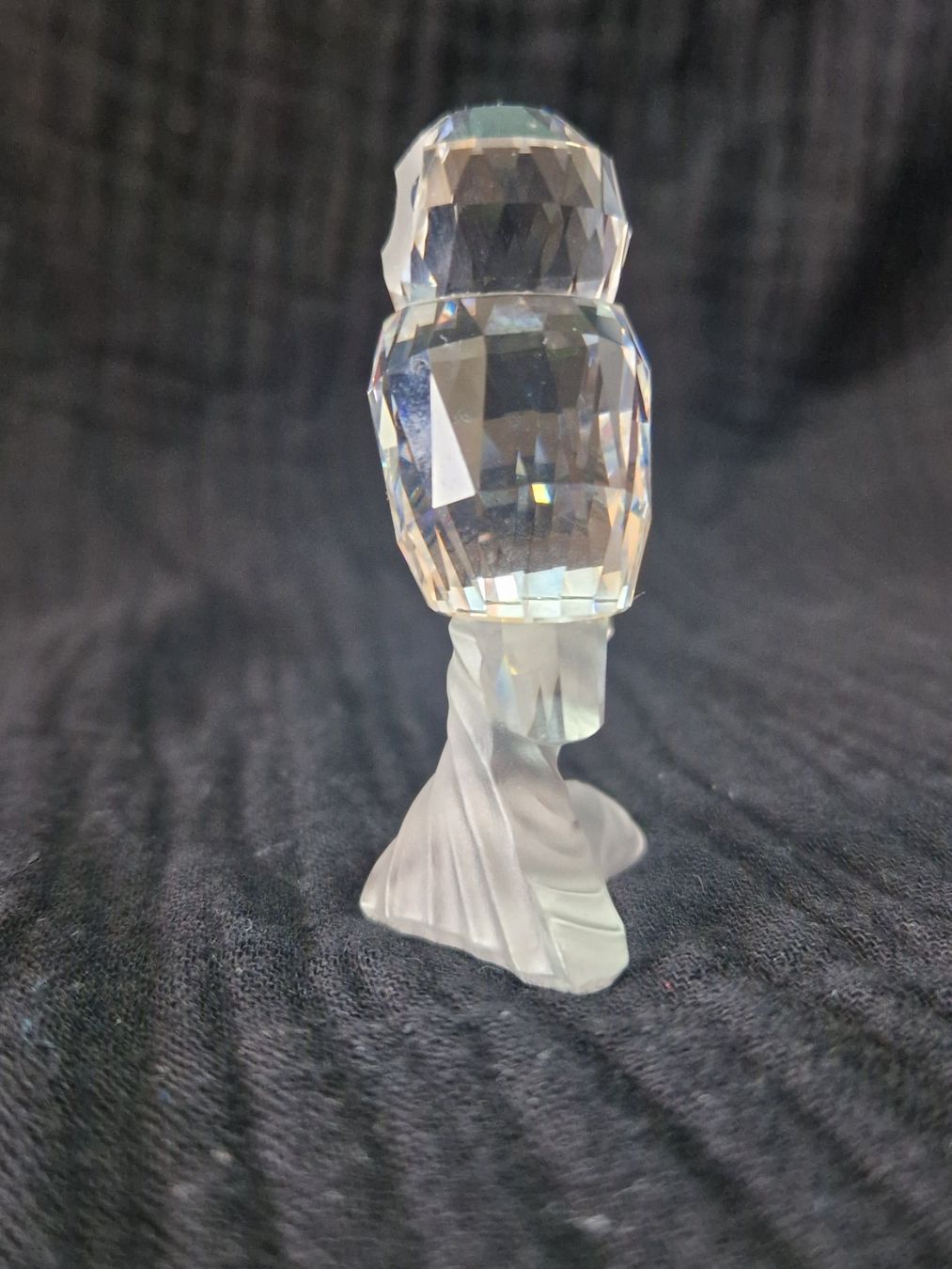 Swarovski Figuren: Swarovski Eule auf einem Ast – Gebraucht aus Winterthur von Sadega 2
