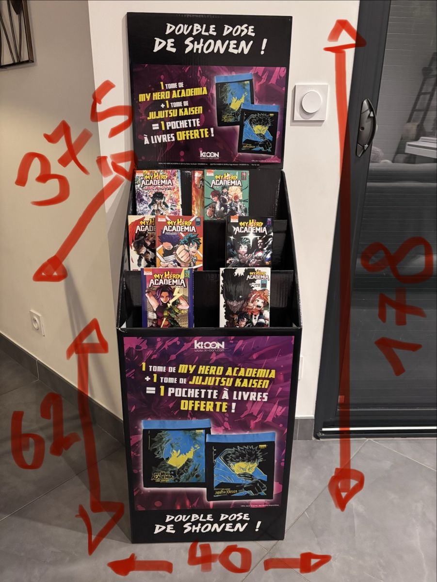 Fumetti: Support à Manga, bibliothèque – Usato da GENEVE venduto da W-__-2000 2