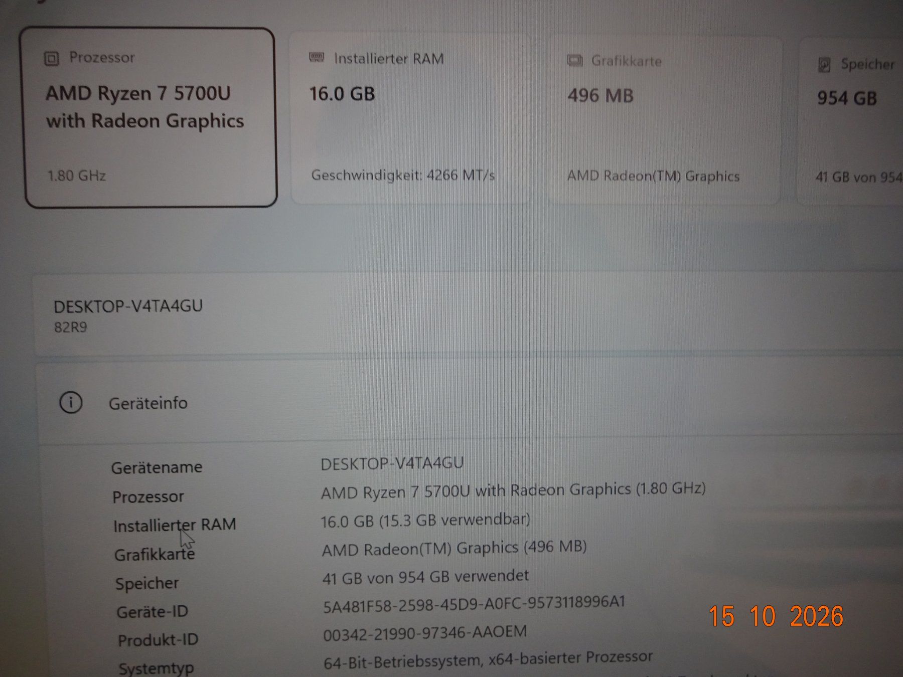 Lenovo Notebook: Lenovo IdeaPad Flex 5 14ALC7 – Usato da Winterthur venduto da Starrite 3