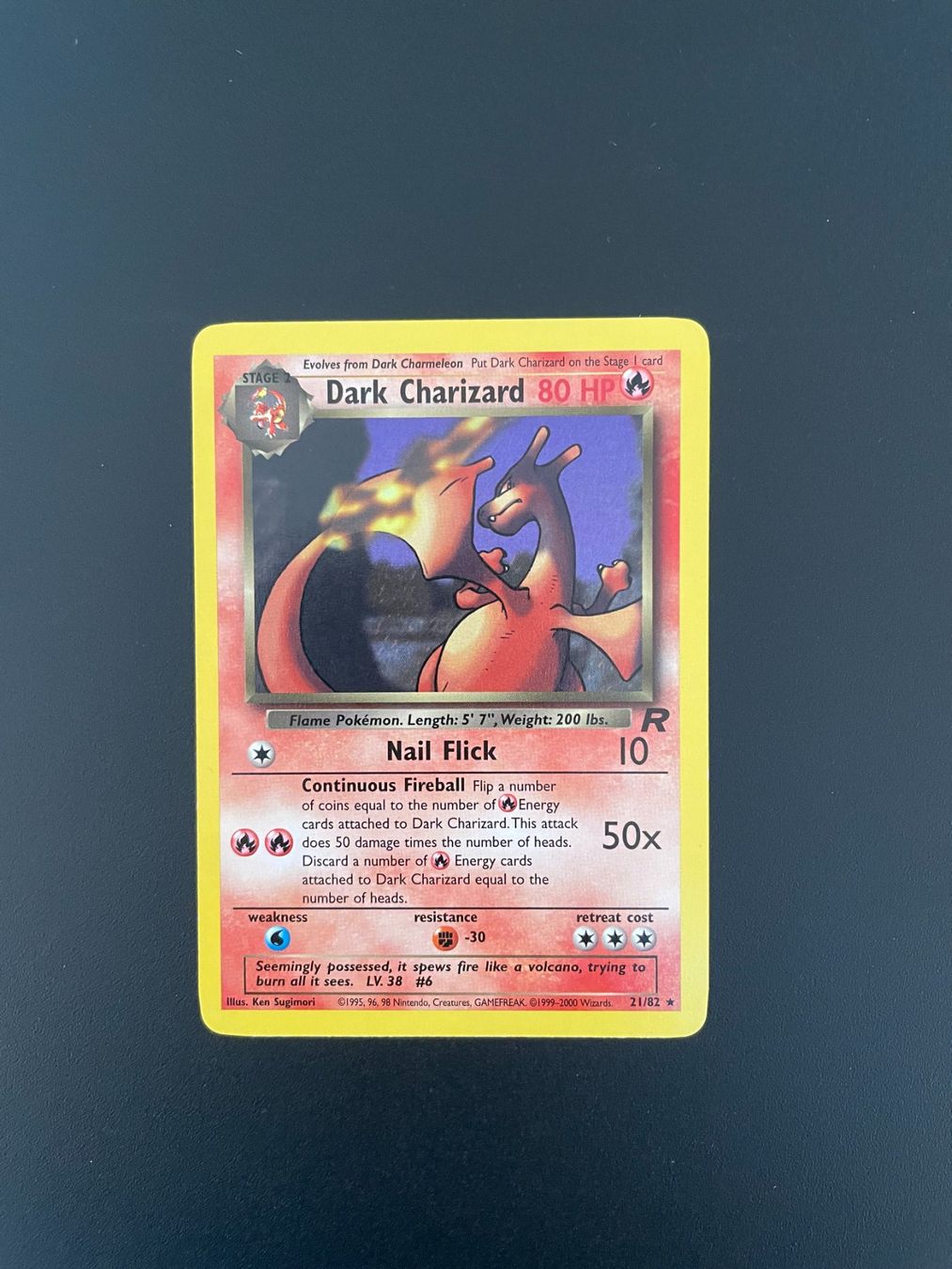 Pokmon Team Rocket Dark Charizard 21/82 (Gebraucht) in Zrich fr CHF 71   mit Lieferung auf Ricardo kaufen