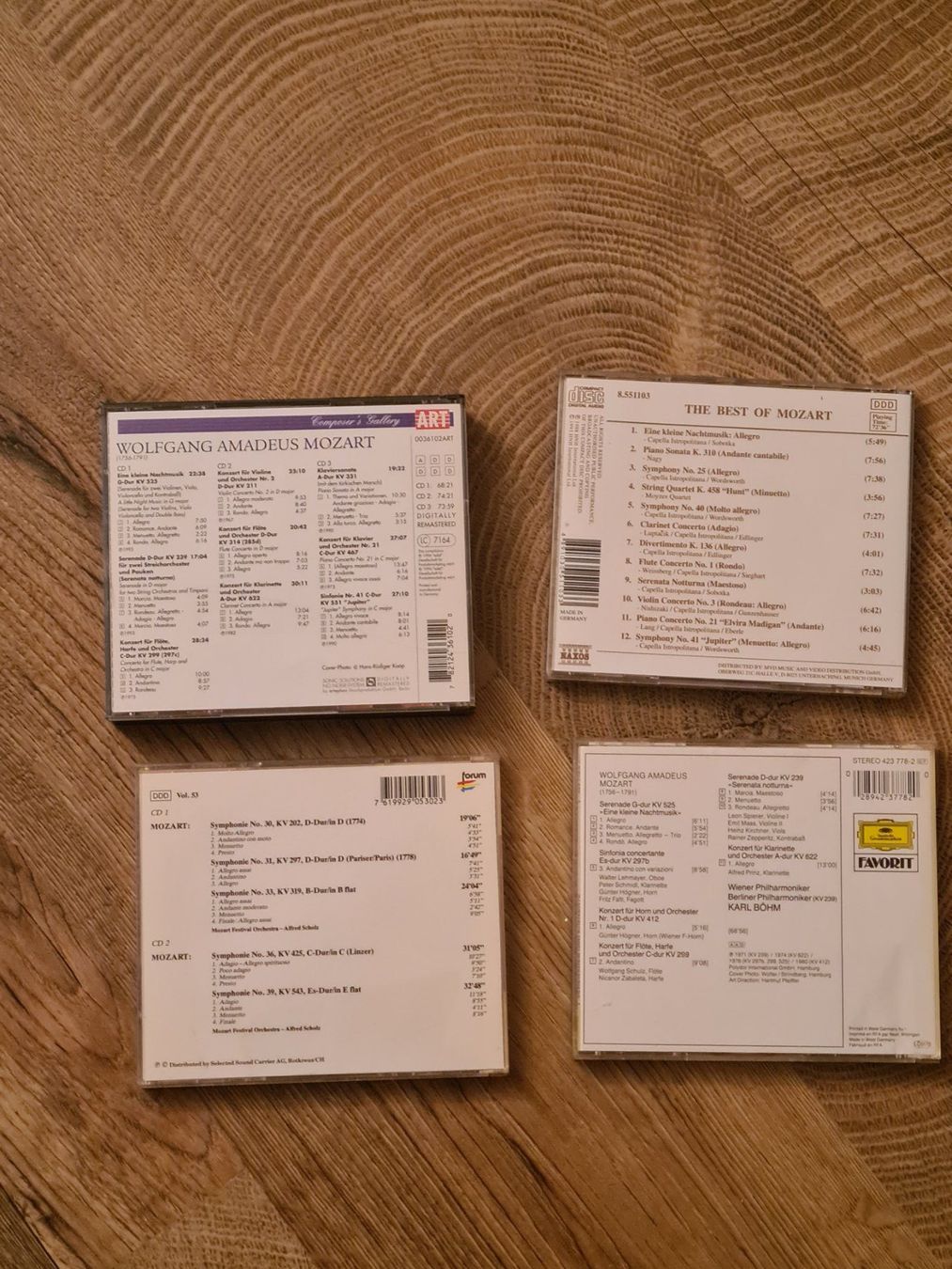 CD: CDs von W.A. Mozart – Usato da Olten venduto da chaas21 1