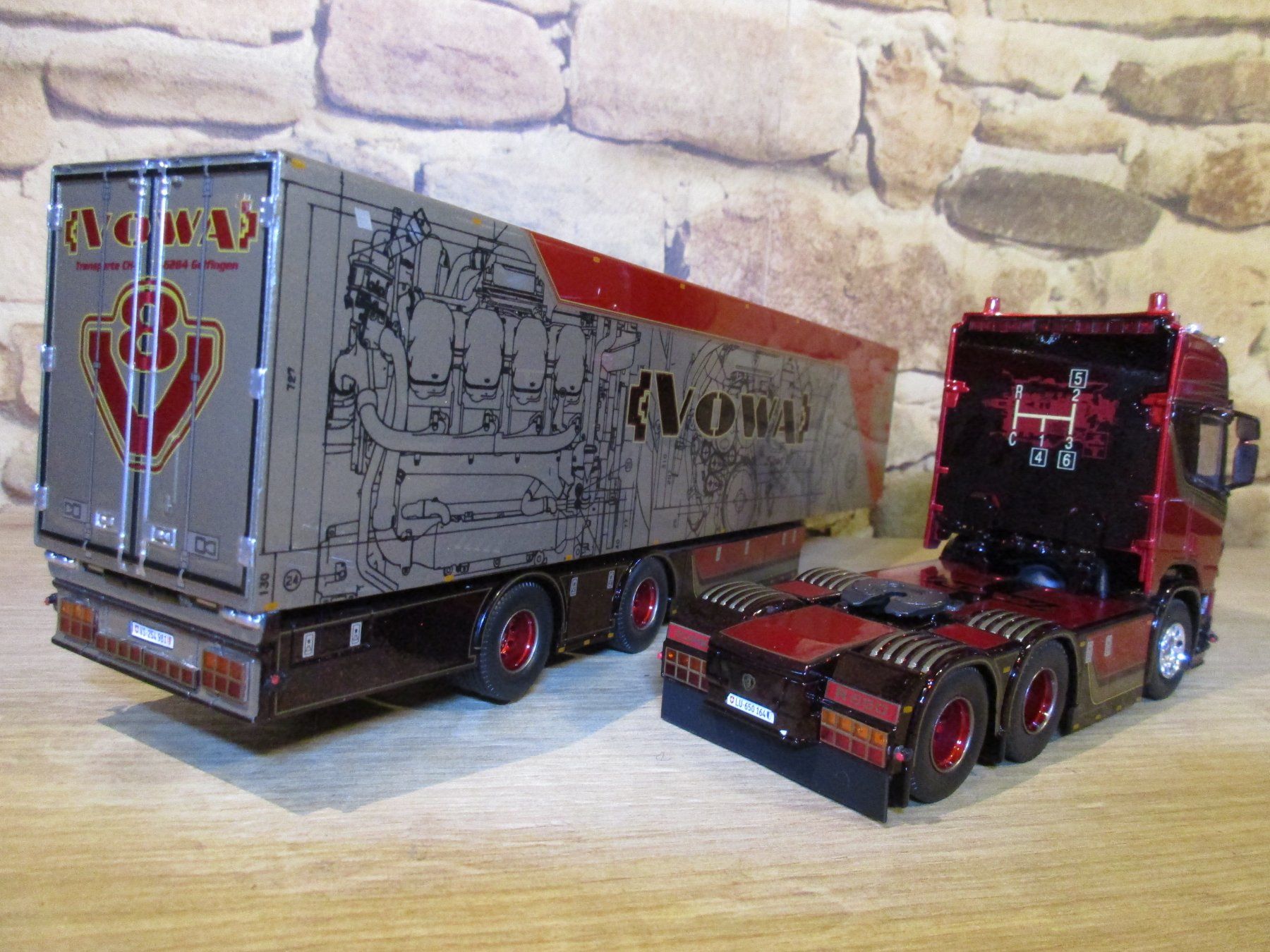 Tekno Modellini d'auto: Tekno 1:50  Scania Vowa – Nuovo (secondo la descrizione) da Ennetmoos venduto da Truckdiver 8