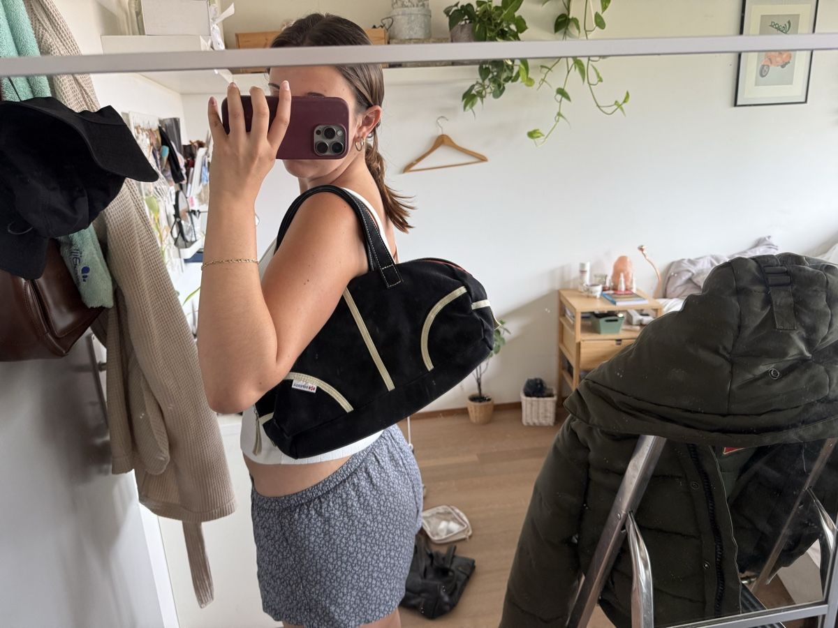 Borse da donna: Sac à main SUPERGA noir et blanc  – Usato da Cormondrèche venduto da ali_9zh5 4