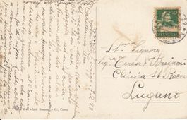 1928 153 Tellbrustbild Postkarte von ZH