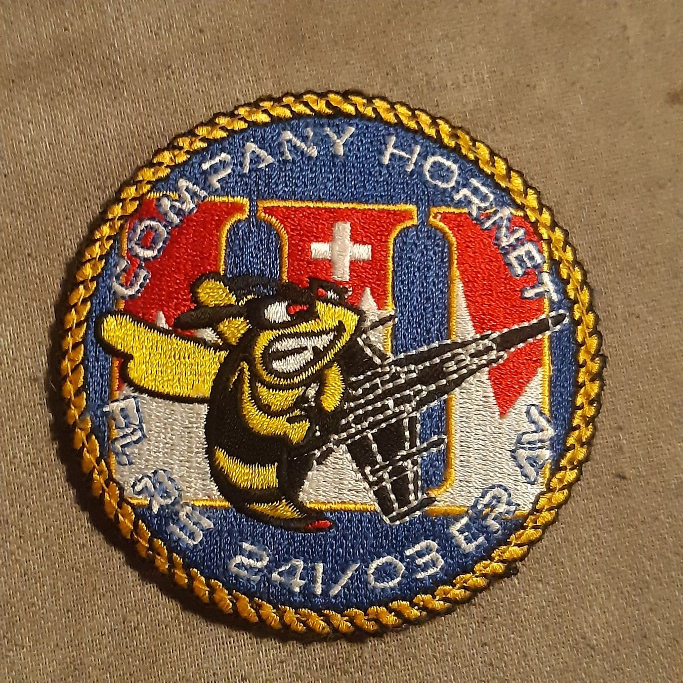 Ansichtskarten: Patch F/A-18 Schweizer Luftwaffe – Gebraucht aus Giffers von attila07