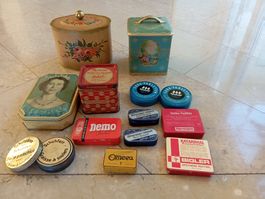 13 Blechdosen verschiedene Motive