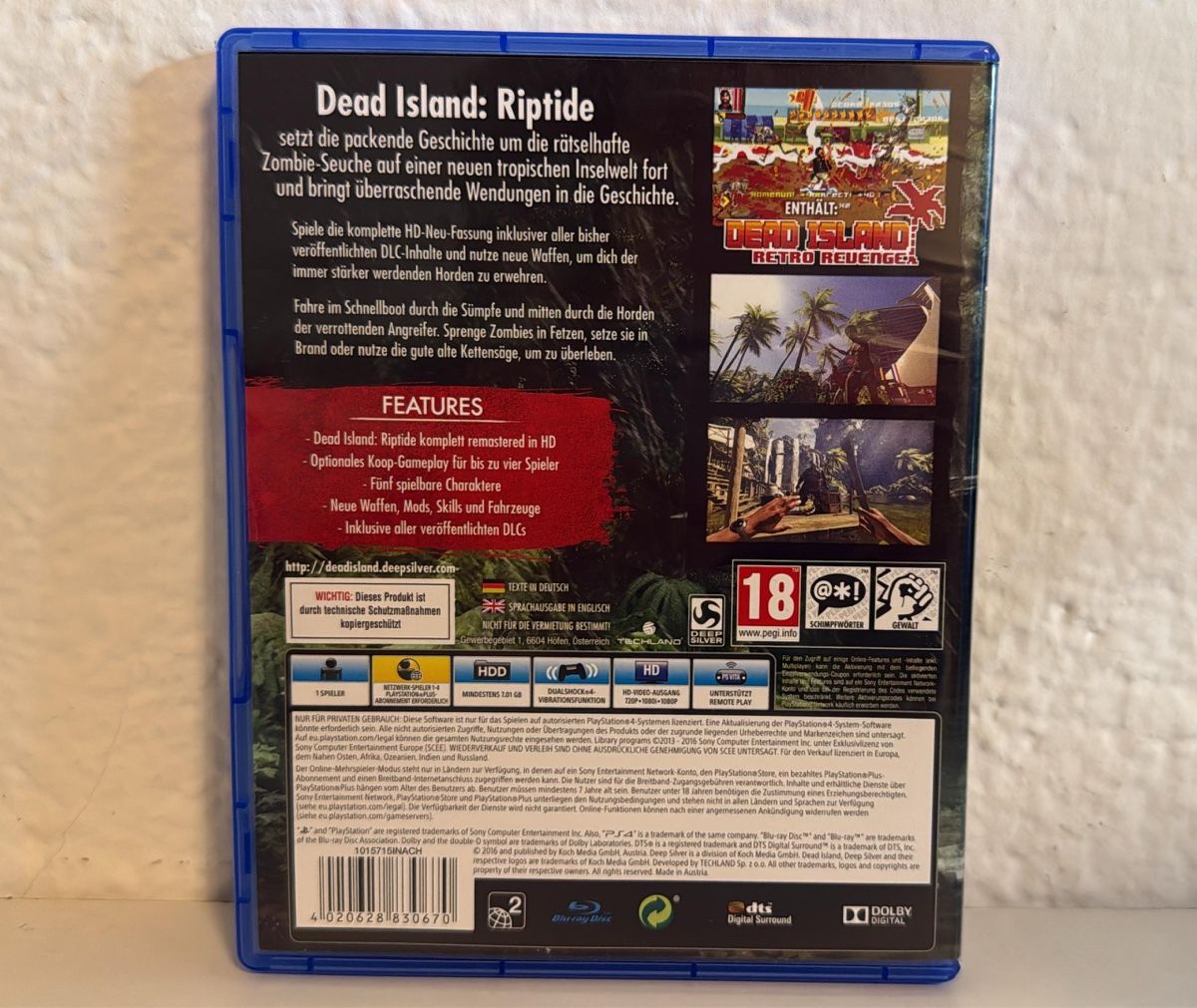 Sony Giochi: Dead Island Riptide Definitive Edition - PS4/PS5 game – Usato da Ehrendingen venduto da bubulence 1