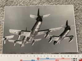 Print von Hawker Hunter der Schweizer Luftwaffe 