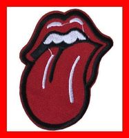 Rolling Stones Aufnäher Badge Aufbügler Mick Jagger Richards
