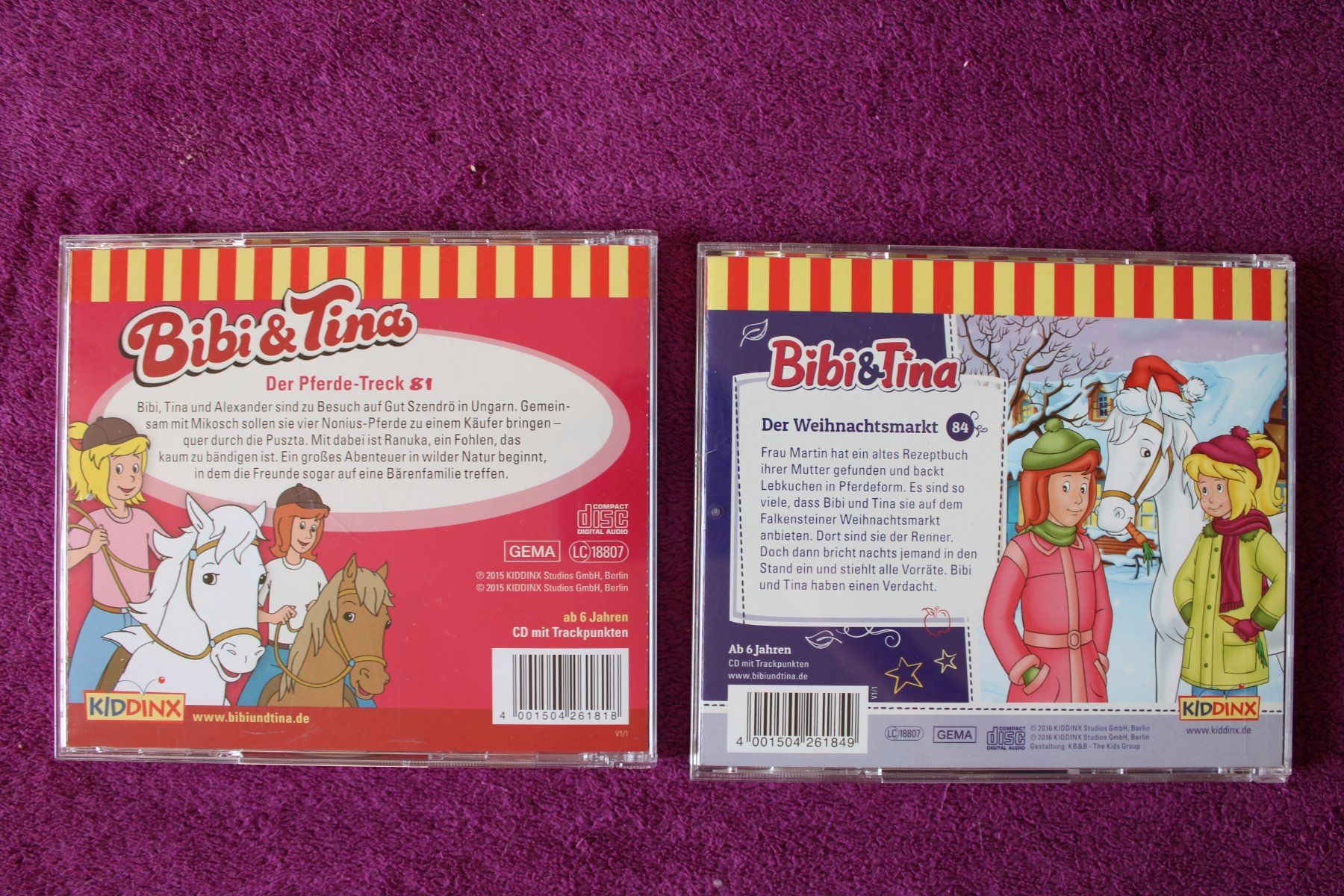 CD: 6 - Bibi & Tina - Hörspiel - CD´s – Usato da Müllheim Dorf venduto da Seeeule01 4