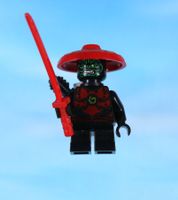 LEGO Minifigur Stone Army Scout, Green Face