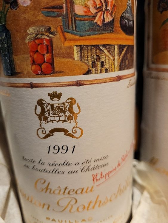 Mouton Rothschild 1991 Pauillac Kaufen Auf Ricardo