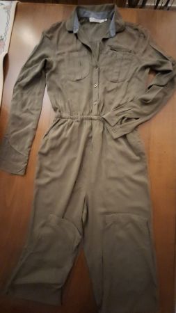 Chicer Overall Jumpsuit Clockhouse Gr. 34 khaki