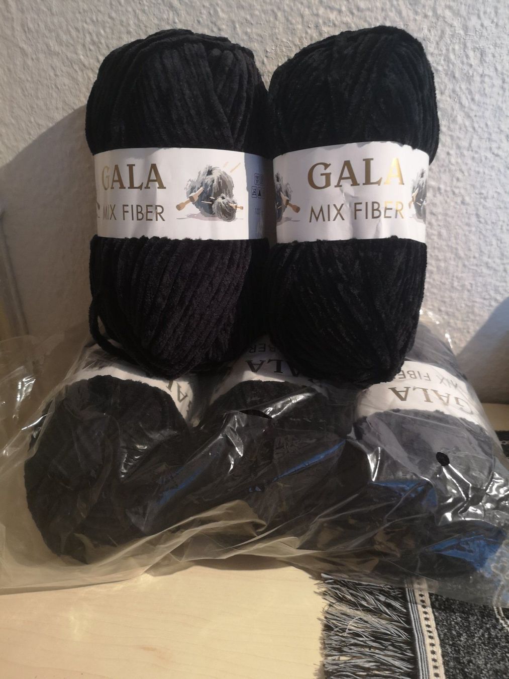 Lana: Gala Mix Fiber 5x100g – Usato da Frenkendorf venduto da DORU1