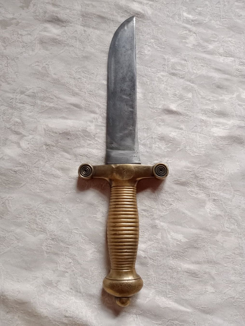 Posate: Antikes ,,Napoleon"- Messer Messinggriff 718 Gramm Dolch – Usato da Oberdorf BL venduto da Barocki888