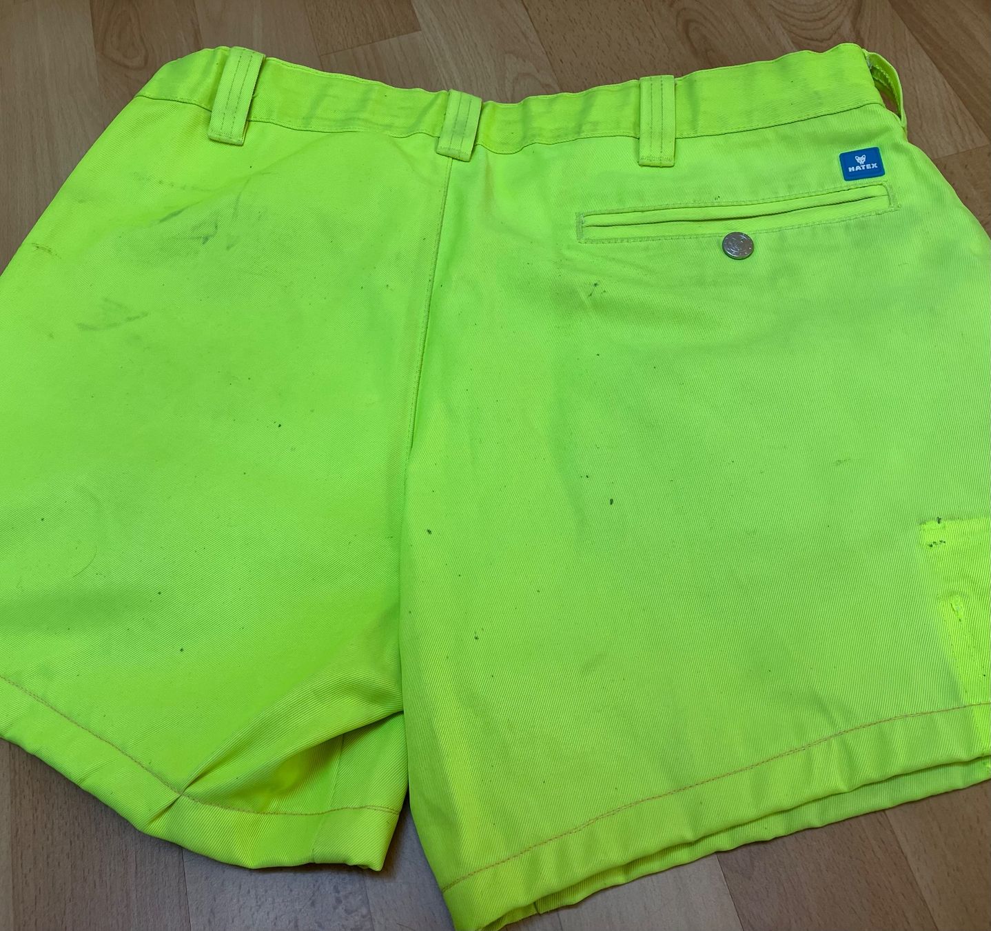 Hosen: Arbeitskleidung kurze Hose gelb Gr.48 – Gebraucht aus Bettwiesen von Zustand57 3