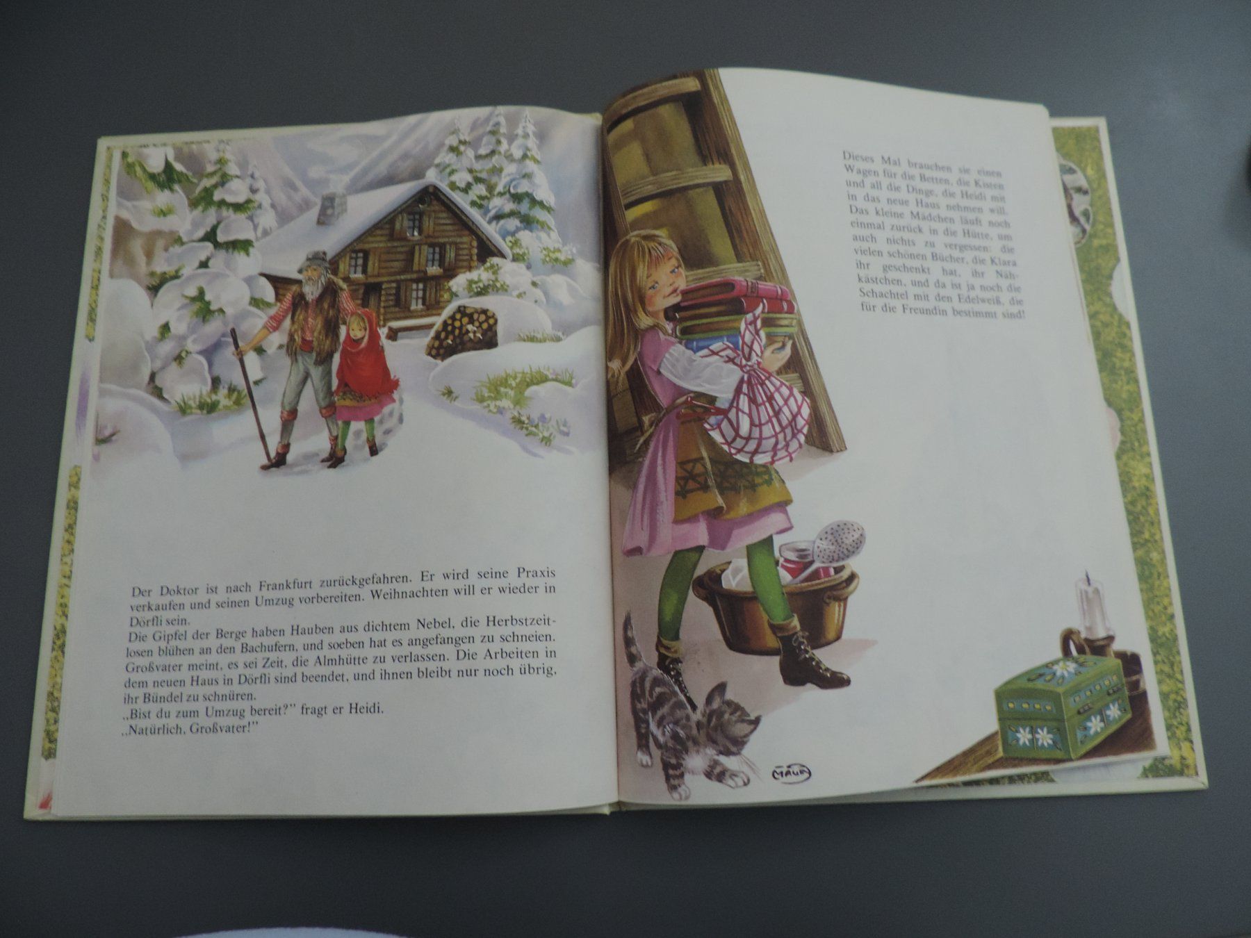 Livres: "Heidi zieht um " 1975-1978 – D'occasion à Remetschwil par shalpe 2