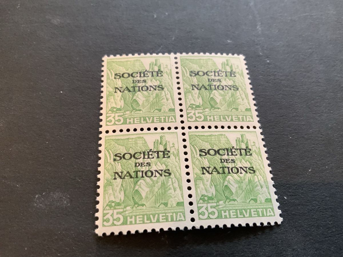 Alle Briefmarken: 1936 SDN 54y EINWANDFREI – Gebraucht aus Beinwil am See von Ricri