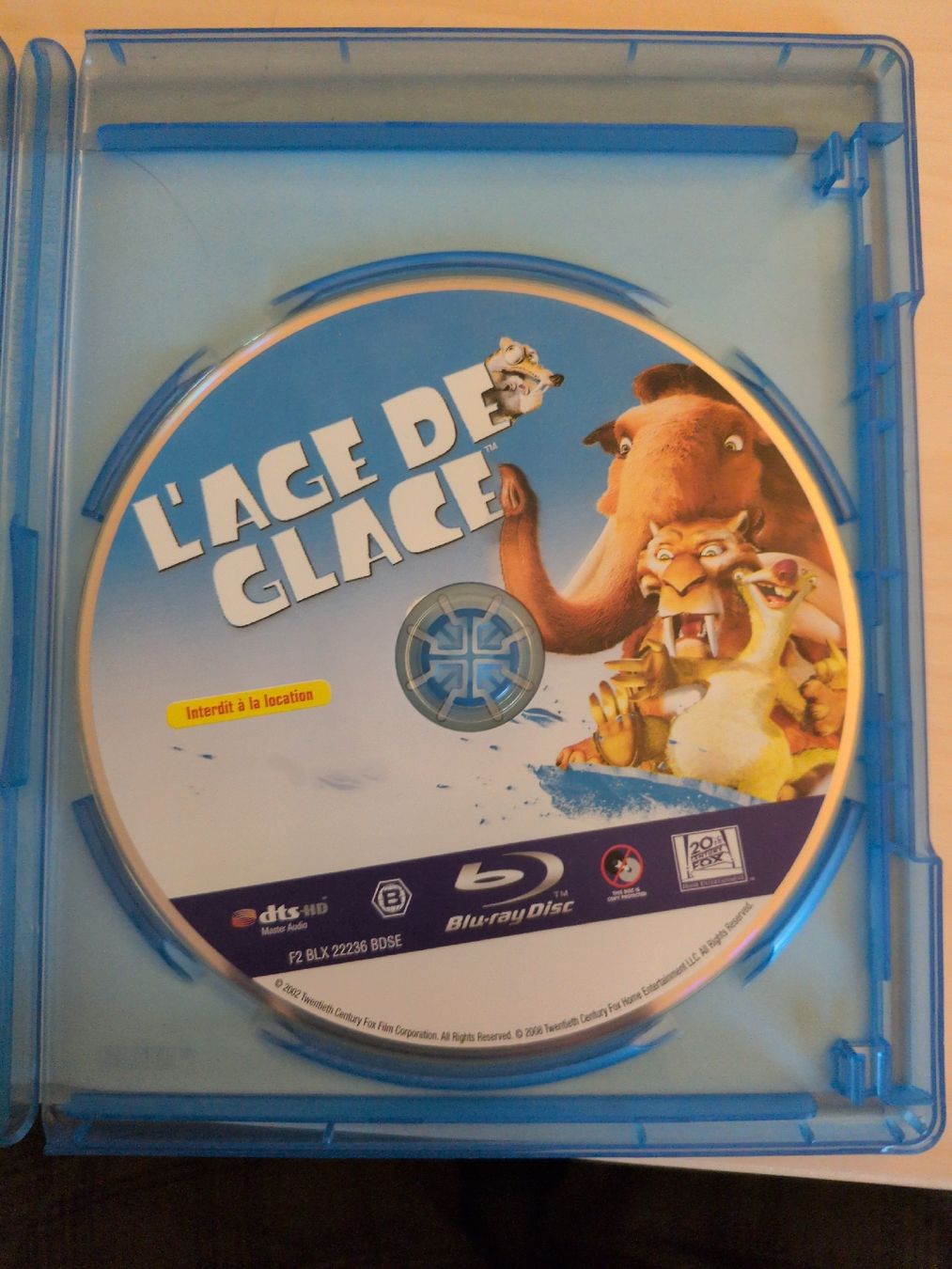Tutti i DVDs: L'Âge de Glace Blu-ray – Nuovo (secondo la descrizione) da Gland venduto da Kyostal 2