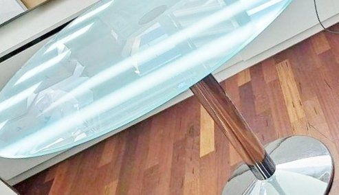 Tavoli: Esstisch rund Glas 90 cm Durchmesser – Nuovo (secondo la descrizione) da Glattbrugg venduto da Ariel012 1
