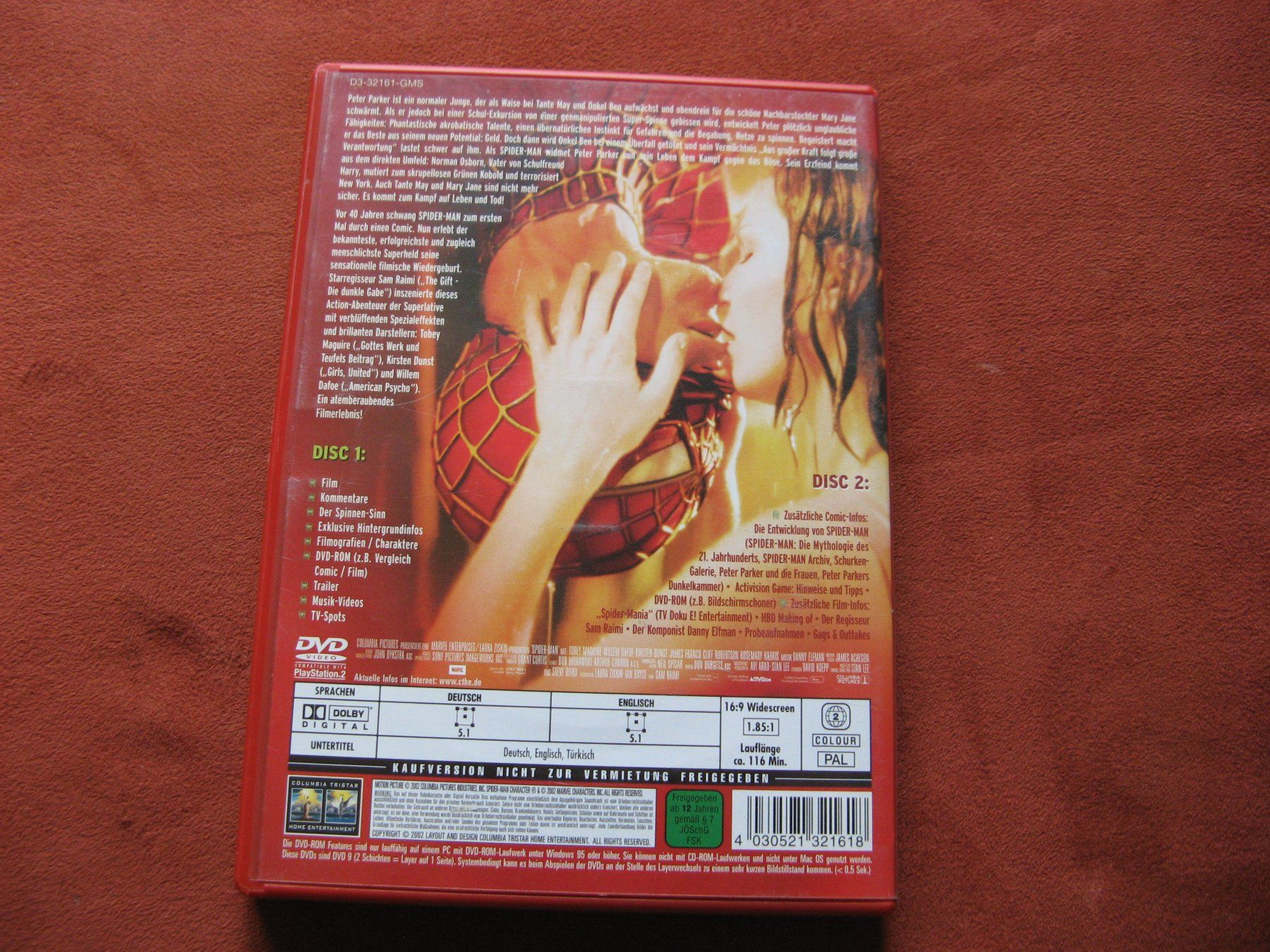 Tutti i DVDs: DVD spider-man – Usato da Zürich venduto da apil 1