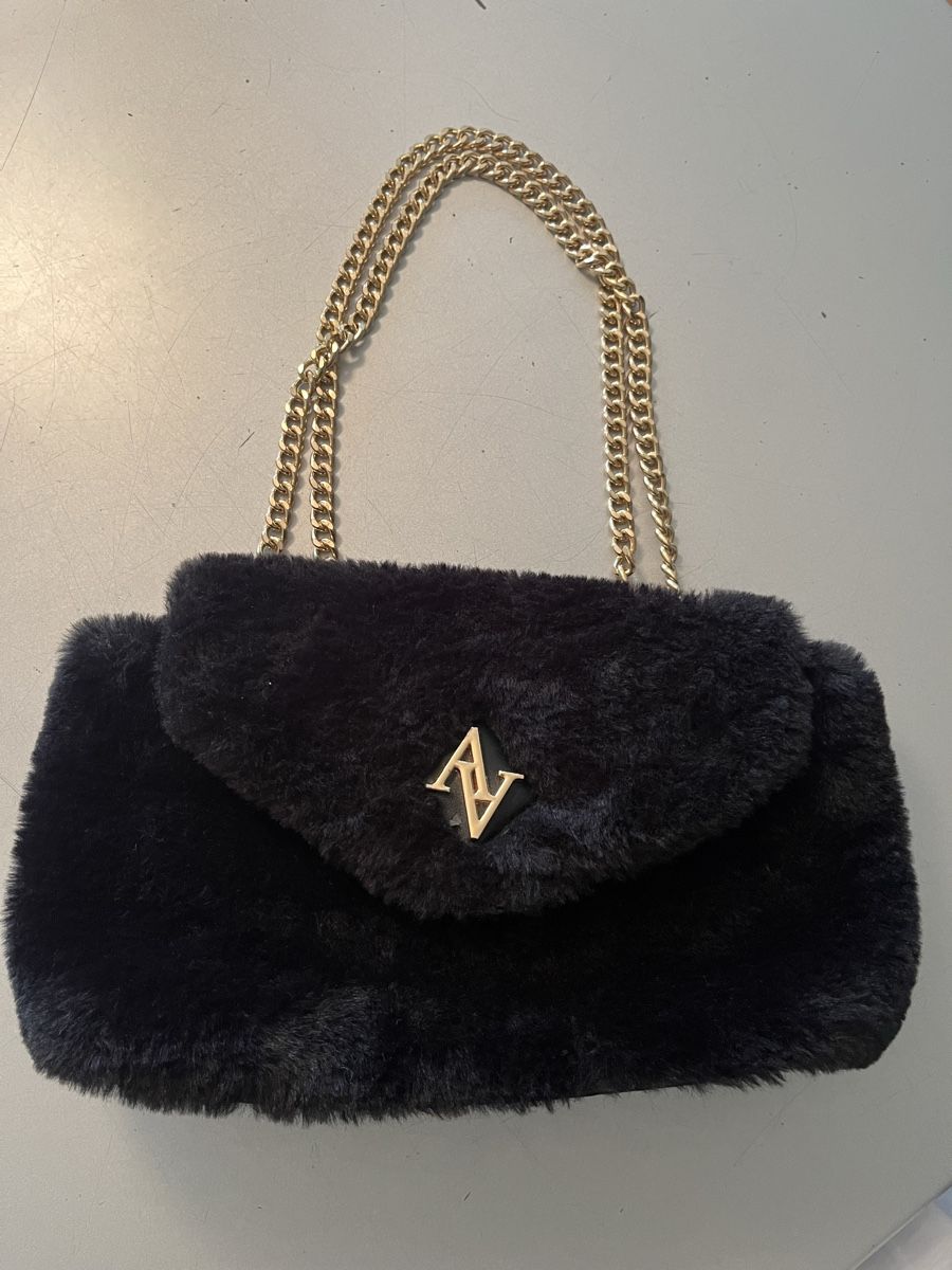Borse da donna: Handtasche schwarz (Fell) – Usato da Bern venduto da Regi1975