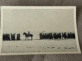 Fotodruck 6x9cm  Winterschlacht in den Masuren 1915