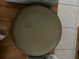Lot 6 grandes assiettes manor 24.5cm