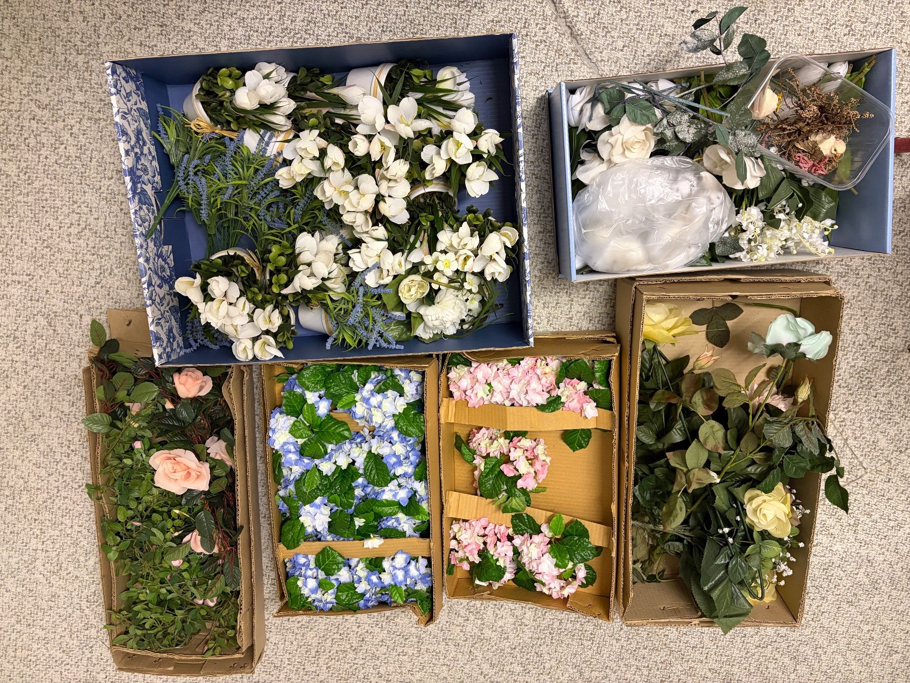 Alle Dekorationen: Kunst Blumen Set s Dekoration neu – Neu (gemäss Beschreibung) aus Hausen AG von Havs