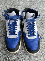 Scarpe Nike Court Vision Mid azzurre e bianche, Usate!